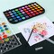Watercolor Paint Set, with a Watercolor Paint, 48 Color, a Brush and a Refillable Water Brush Pen. The Best Gift for Beginners, Children and Art Lovers.